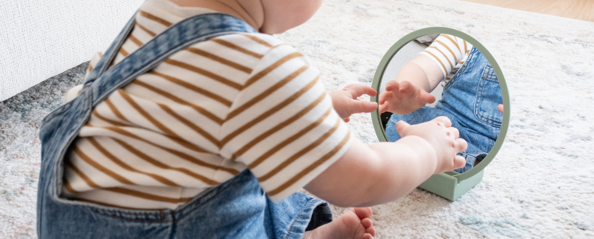 More Than a Reflection: Ways to Play with the Tummy Time Discovery Mirror