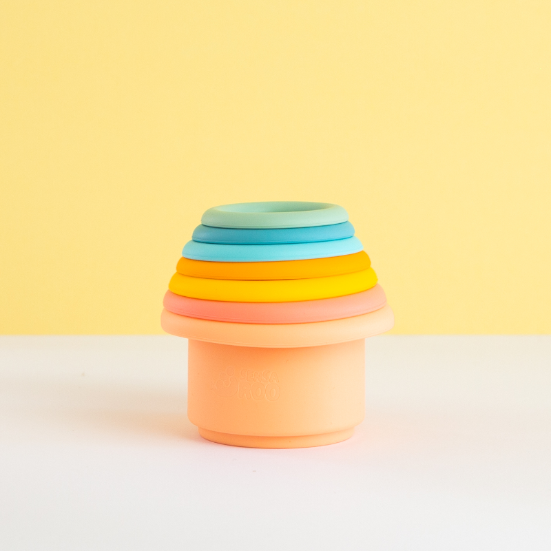 Silicone Stacking Cups